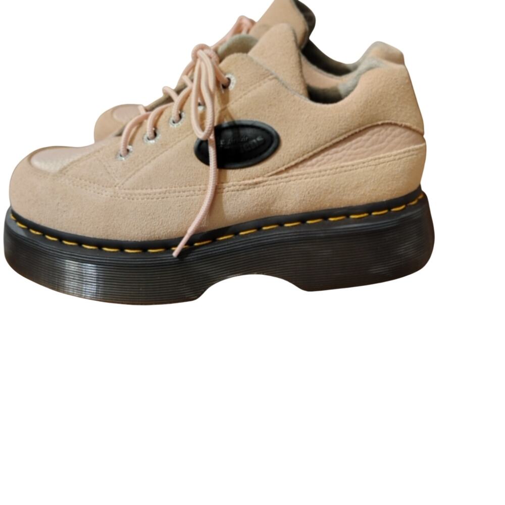 Dr. Martens Buzz 51 Boots • Powder Pink • Size 7 • Milled Nappa Leather